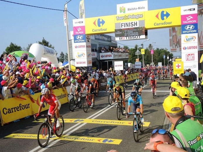 Kolarski Tour de Pologne w Bielsku-Białej 2018