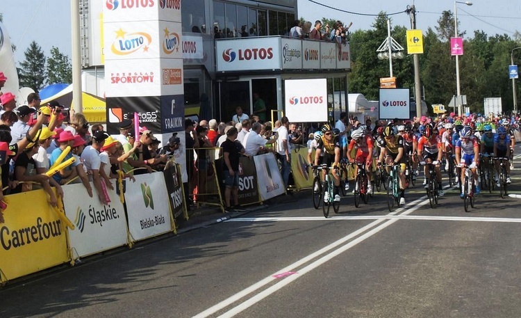 Kolarski Tour de Pologne w Bielsku-Białej 2018