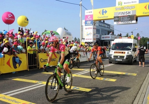 Kolarski Tour de Pologne w Bielsku-Białej 2018