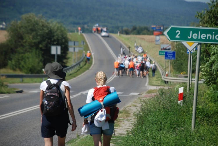 Lubelscy pielgrzymi na Świętym Krzyżu