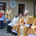 Poświęcenie domu rekolekcyjnego w Suchem