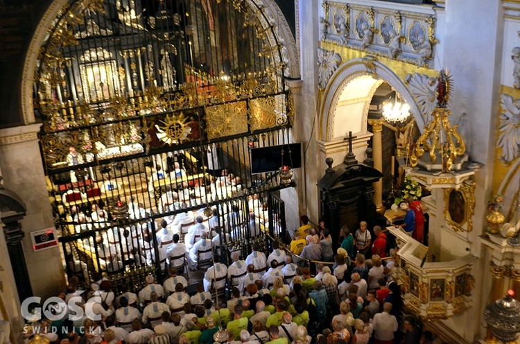 Zakończenie XV Pieszej Pielgrzymki Diecezji Świdnickiej na Jasną Górę