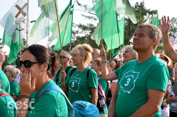 Zakończenie XV Pieszej Pielgrzymki Diecezji Świdnickiej na Jasną Górę