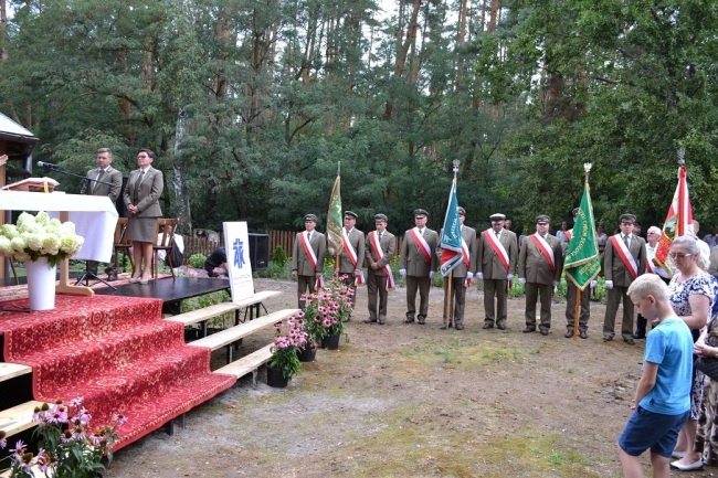 Uroczystości patriotyczne w Borowinie