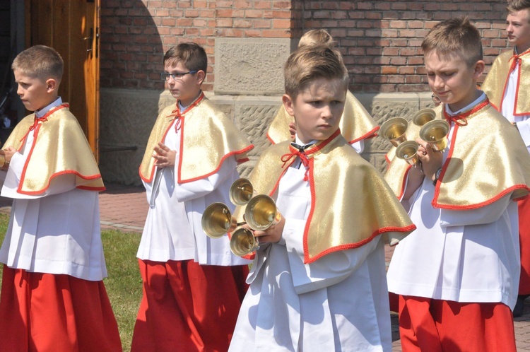 Relikwie św. Wawrzyńca w Nowym Sączu-Biegonicach