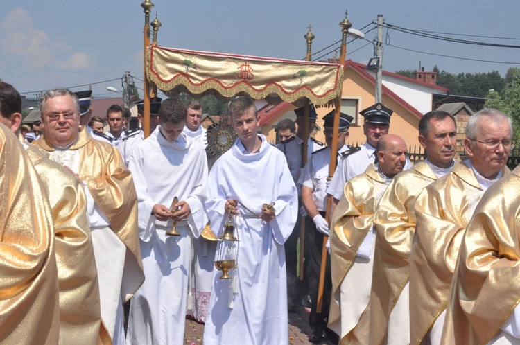 Relikwie św. Wawrzyńca w Nowym Sączu-Biegonicach