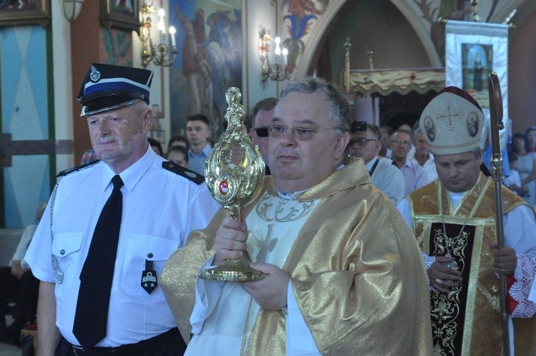 Relikwie św. Wawrzyńca w Nowym Sączu-Biegonicach