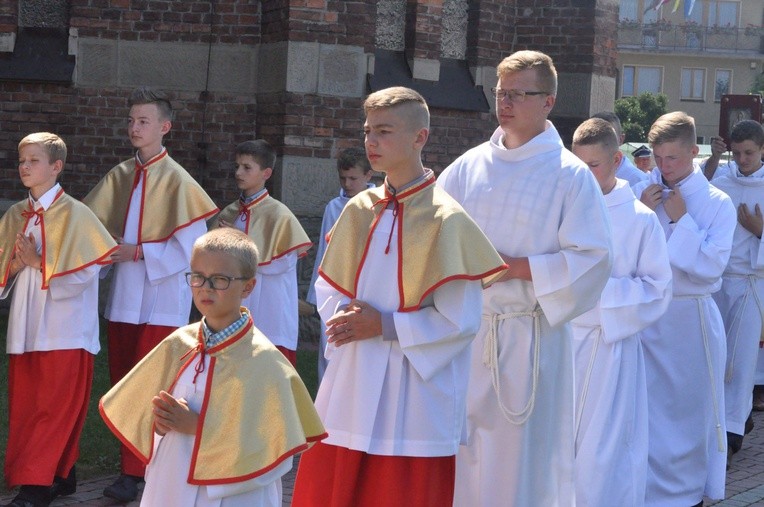 Relikwie św. Wawrzyńca w Nowym Sączu-Biegonicach