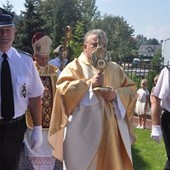 Relikwie św. Wawrzyńca w Nowym Sączu-Biegonicach