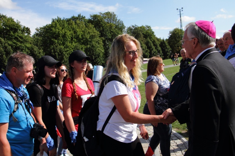 38. PPK na Jasnej Górze - powitanie przez abp. Marka Jędraszewskiego