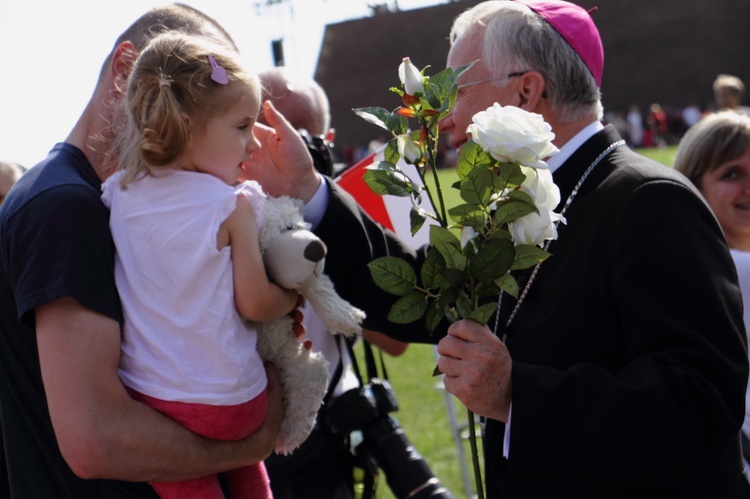 38. PPK na Jasnej Górze - powitanie przez abp. Marka Jędraszewskiego