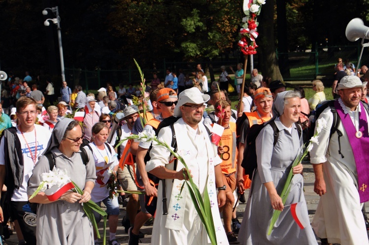 38. PPK na Jasnej Górze - powitanie przez abp. Marka Jędraszewskiego