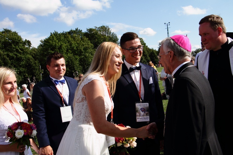 38. PPK na Jasnej Górze - powitanie przez abp. Marka Jędraszewskiego