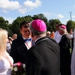 38. PPK na Jasnej Górze - powitanie przez abp. Marka Jędraszewskiego