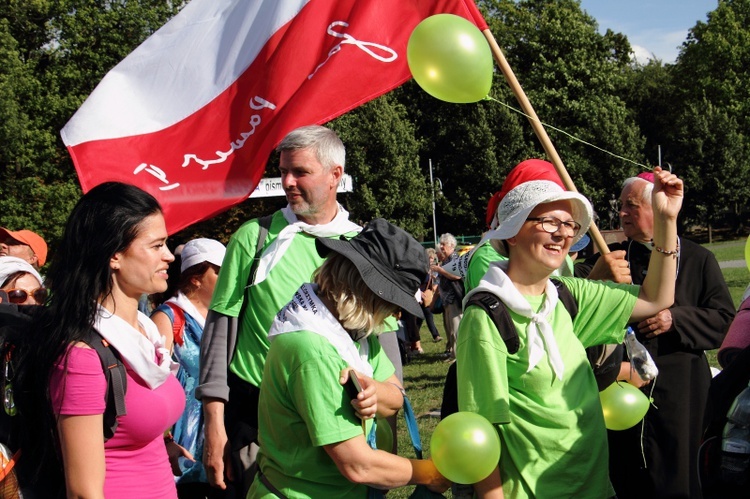 38. PPK na Jasnej Górze - powitanie przez abp. Marka Jędraszewskiego