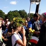 38. PPK na Jasnej Górze - powitanie przez abp. Marka Jędraszewskiego