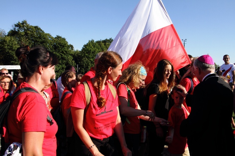 38. PPK na Jasnej Górze - powitanie przez abp. Marka Jędraszewskiego