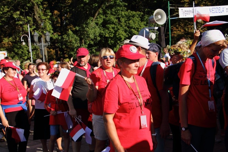 38. PPK na Jasnej Górze - powitanie przez abp. Marka Jędraszewskiego
