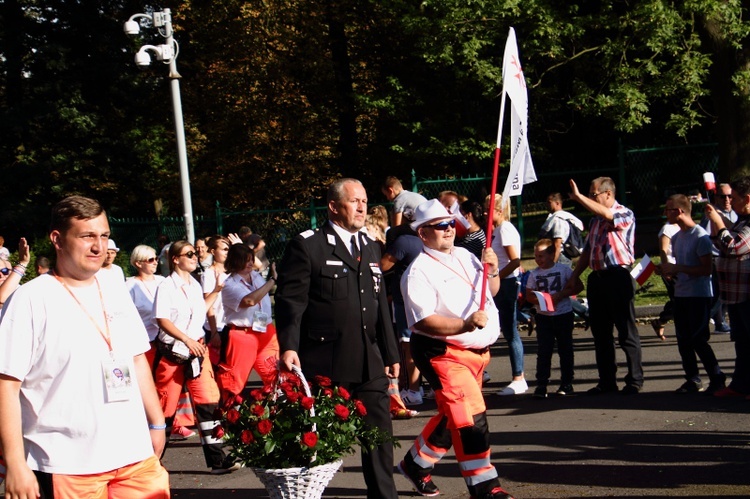 38. PPK na Jasnej Górze - powitanie przez abp. Marka Jędraszewskiego