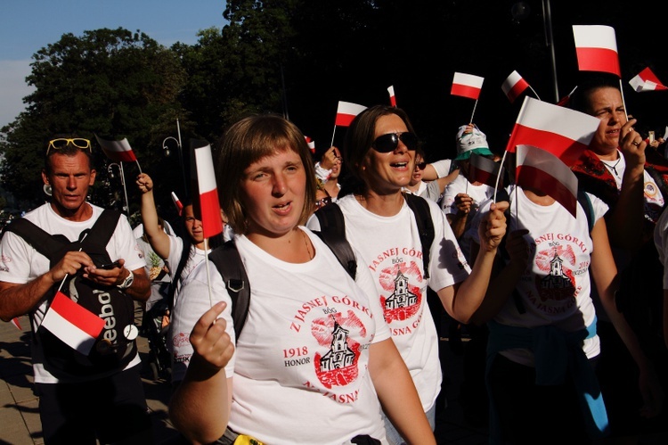 38. PPK na Jasnej Górze - powitanie przez abp. Marka Jędraszewskiego