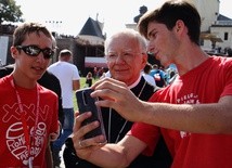 38. PPK na Jasnej Górze - powitanie przez abp. Marka Jędraszewskiego