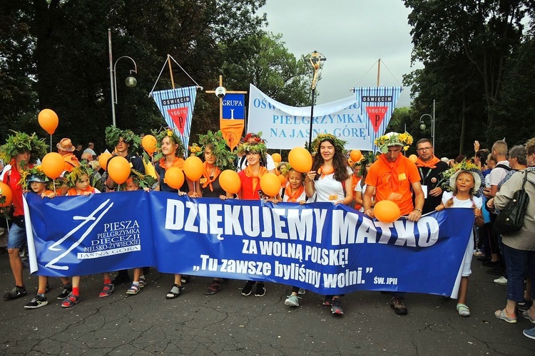 35. Piesza Pielgrzymka Oświęcimska na Jasnej Górze - 2018