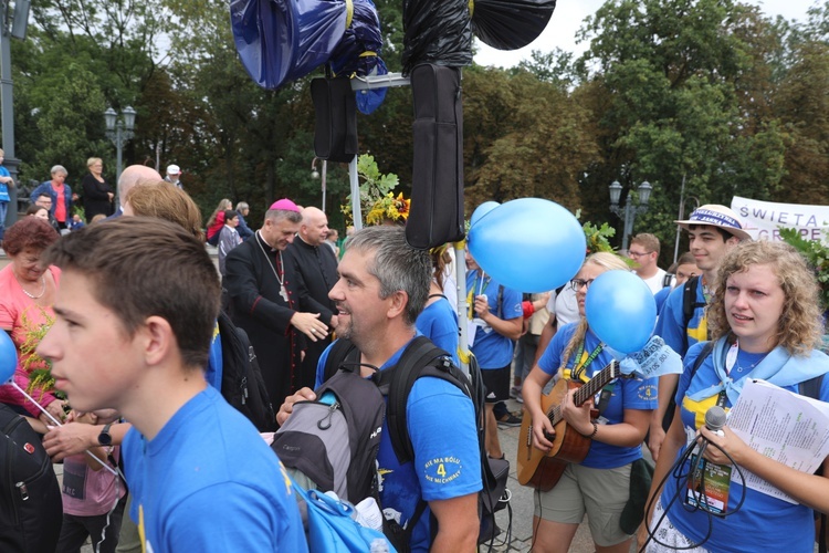 Powitanie 35. Pielgrzymki Oświęcimskiej na Jasnej Górze - 2018