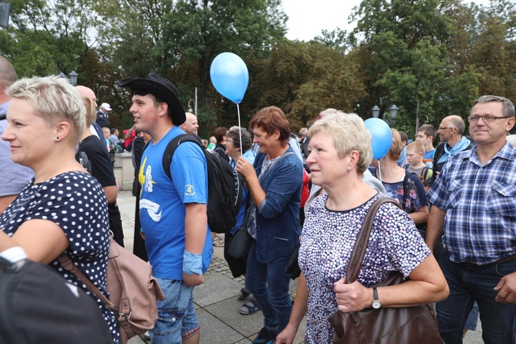 Powitanie 35. Pielgrzymki Oświęcimskiej na Jasnej Górze - 2018