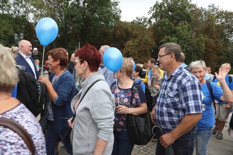 Powitanie 35. Pielgrzymki Oświęcimskiej na Jasnej Górze - 2018