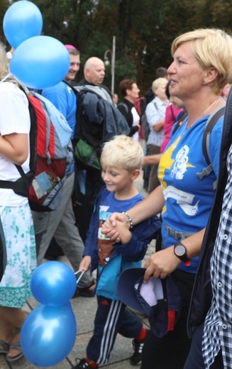 Powitanie 35. Pielgrzymki Oświęcimskiej na Jasnej Górze - 2018