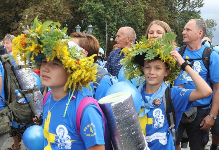 Powitanie 35. Pielgrzymki Oświęcimskiej na Jasnej Górze - 2018