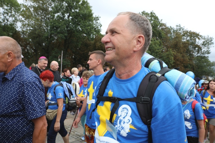 Powitanie 35. Pielgrzymki Oświęcimskiej na Jasnej Górze - 2018