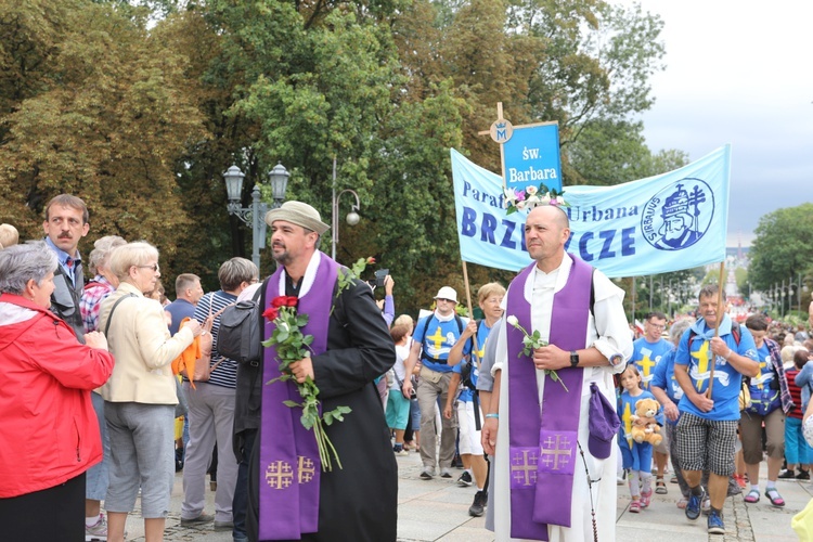 Powitanie 35. Pielgrzymki Oświęcimskiej na Jasnej Górze - 2018