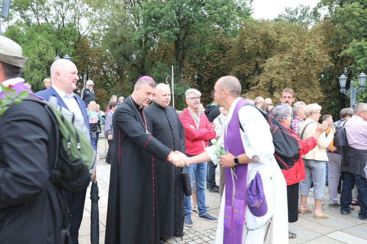 Powitanie 35. Pielgrzymki Oświęcimskiej na Jasnej Górze - 2018