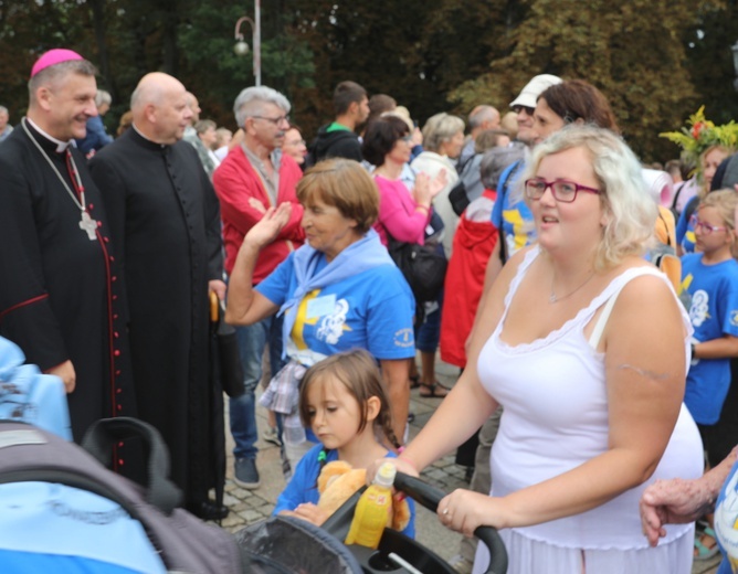 Powitanie 35. Pielgrzymki Oświęcimskiej na Jasnej Górze - 2018