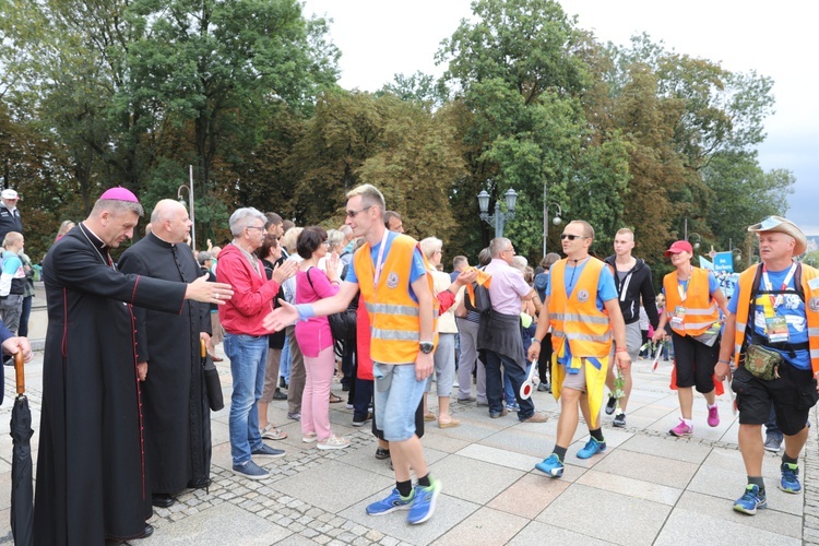 Powitanie 35. Pielgrzymki Oświęcimskiej na Jasnej Górze - 2018