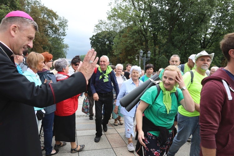 Powitanie 35. Pielgrzymki Oświęcimskiej na Jasnej Górze - 2018