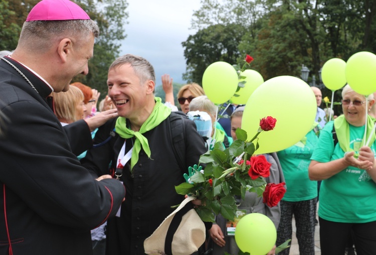 Powitanie 35. Pielgrzymki Oświęcimskiej na Jasnej Górze - 2018