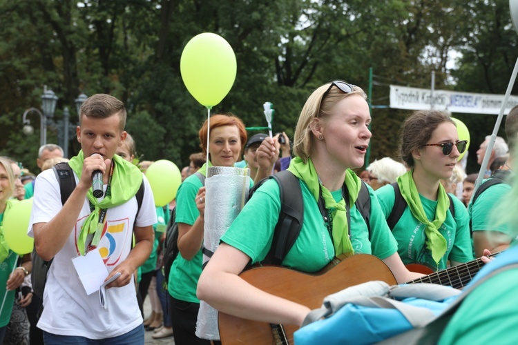 Powitanie 35. Pielgrzymki Oświęcimskiej na Jasnej Górze - 2018