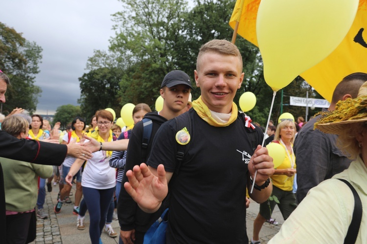 Powitanie 35. Pielgrzymki Oświęcimskiej na Jasnej Górze - 2018