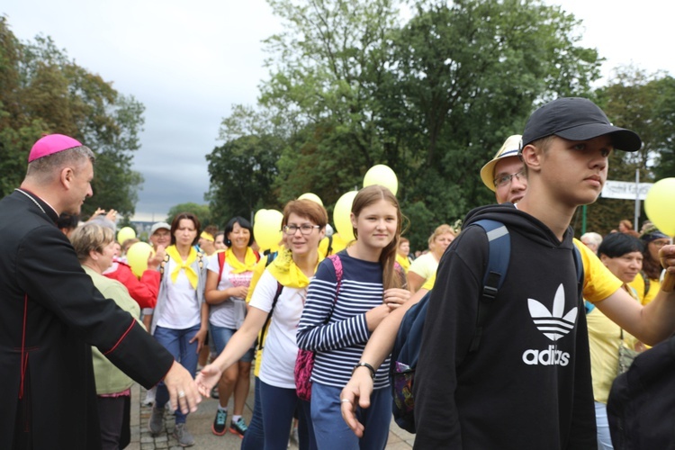 Powitanie 35. Pielgrzymki Oświęcimskiej na Jasnej Górze - 2018