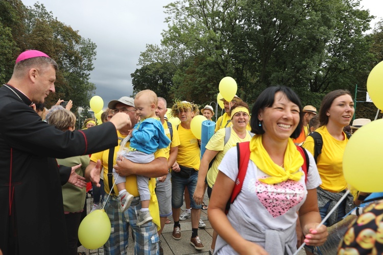 Powitanie 35. Pielgrzymki Oświęcimskiej na Jasnej Górze - 2018