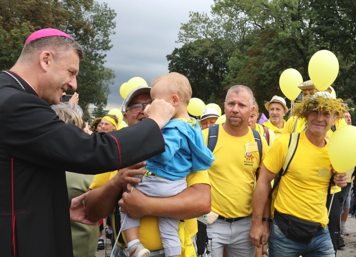 Powitanie 35. Pielgrzymki Oświęcimskiej na Jasnej Górze - 2018