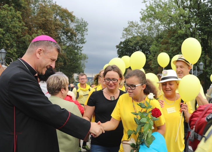 Powitanie 35. Pielgrzymki Oświęcimskiej na Jasnej Górze - 2018