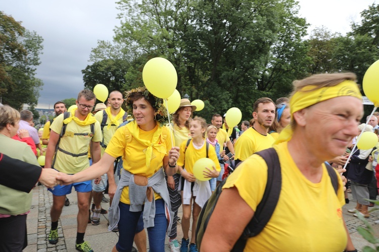 Powitanie 35. Pielgrzymki Oświęcimskiej na Jasnej Górze - 2018