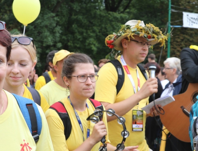 Powitanie 35. Pielgrzymki Oświęcimskiej na Jasnej Górze - 2018