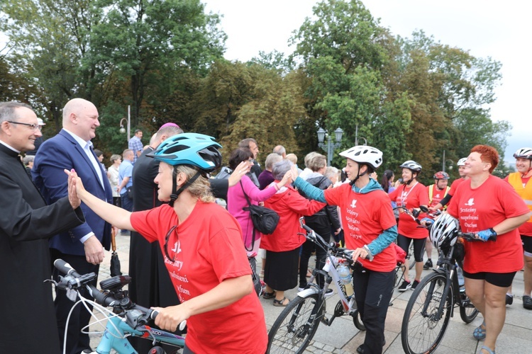 Powitanie 32. Pielgrzymki Andrychowskiej na Jasnej Górze - 2018