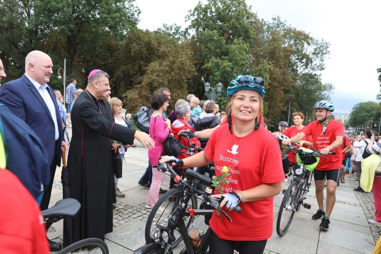 Powitanie 32. Pielgrzymki Andrychowskiej na Jasnej Górze - 2018