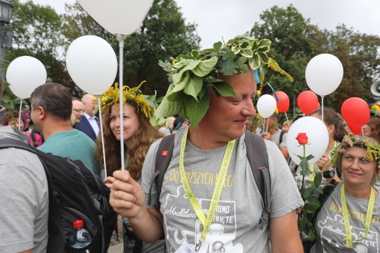 Powitanie 32. Pielgrzymki Andrychowskiej na Jasnej Górze - 2018