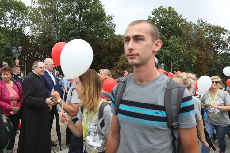 Powitanie 32. Pielgrzymki Andrychowskiej na Jasnej Górze - 2018